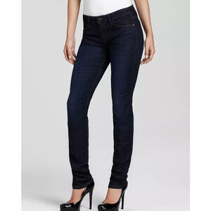 Joe’s Jeans Women’s Skinny Visionaire Jeans In Romi Dark Wash Low Rise Size 25